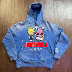 Saiyan Pride Battle Damage Hoodie