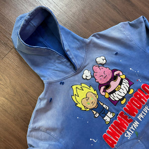 Saiyan Pride Battle Damage Hoodie